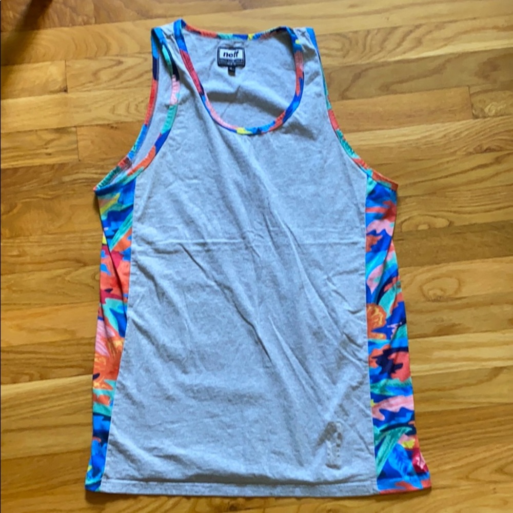 Neff Tropical Pattern Tank Top